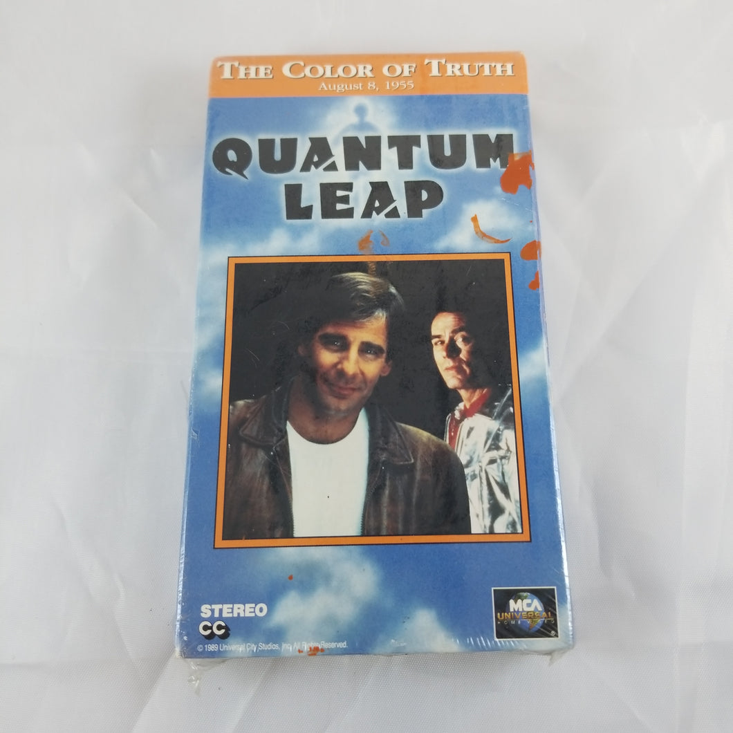 Quantum Leap The Color of Truth VHS Sealed New