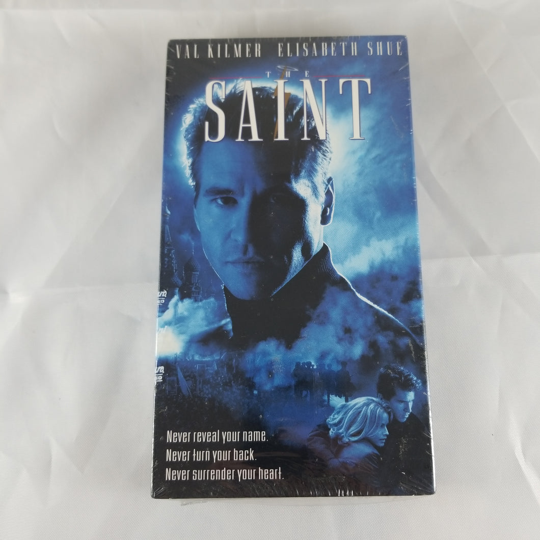 The Saint (1997 VHS) New Val Kilmer Elizabeth Shue