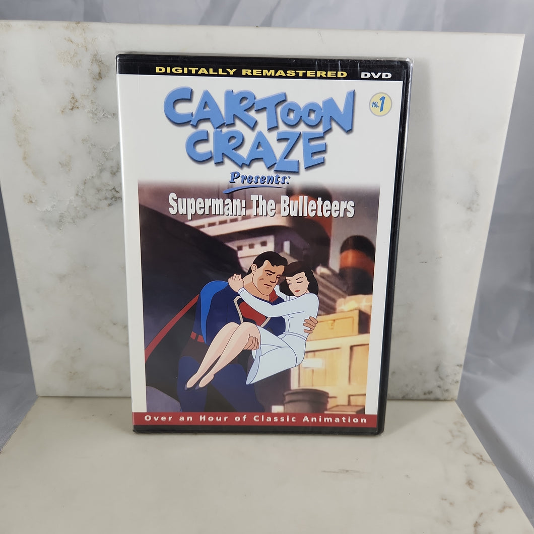 NEW Cartoon Craze Superman The Bulleteers [DVD] Digitally Remastered