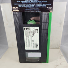 Load image into Gallery viewer, E.T. The Extra Terrestrial [1988 VHS] Green Black Tape
