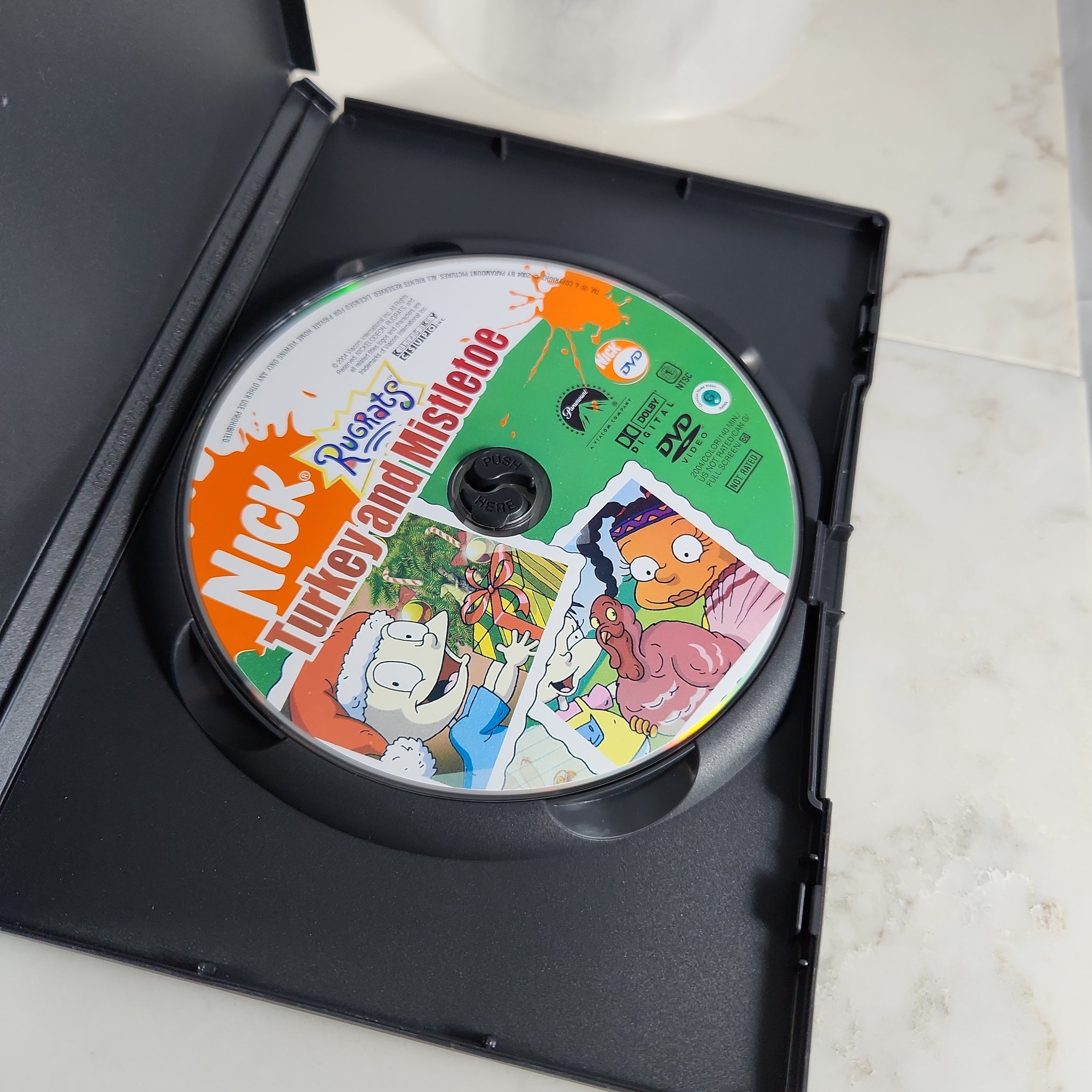 Nickelodeon Rugrats Turkey and Mistletoe [2004 DVD] Nick