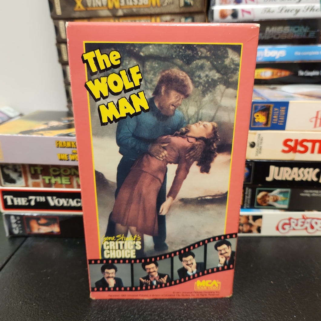The Wolf Man Gene Shalits Critics Choice [1987 VHS]