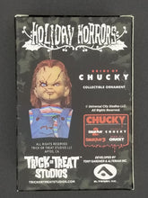 Load image into Gallery viewer, Holiday Horrors Bride of Chucky Bust Ornament Collectable

