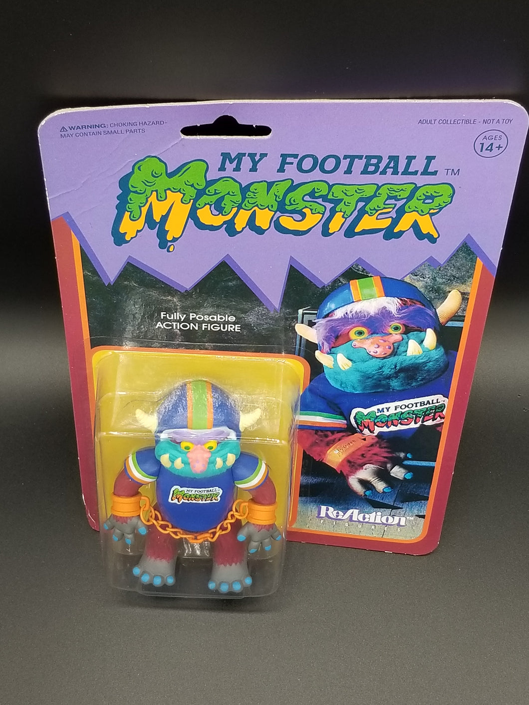 My Football Monster Reaction Super7 Action Figure