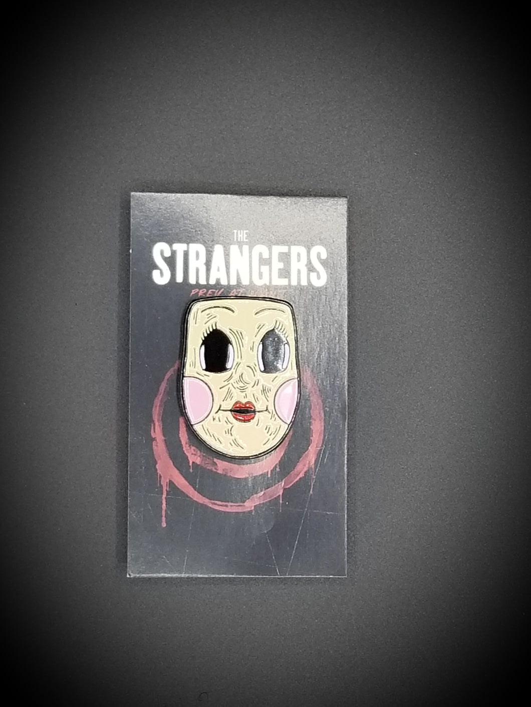 The Strangers Prey at Night Dollface Enamel Pin
