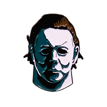 Load image into Gallery viewer, HALLOWEEN - MICHAEL MYERS THE SHAPE ENAMEL PIN
