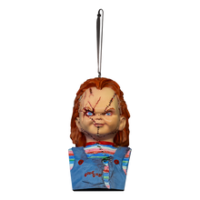 Load image into Gallery viewer, Holiday Horrors Bride of Chucky Bust Ornament Collectable
