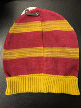 Load image into Gallery viewer, HARRY POTTER GRYFFINDOR HEATHERED STRIPED LIGHTWEIGHT KNIT BEANIE
