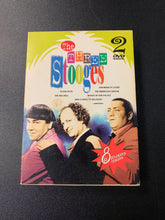 Load image into Gallery viewer, THE THREE STOOGES 2 DVD SET 8 HILARIOUS EPISODES PREOWNED

