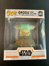 Load image into Gallery viewer, FUNKO POP STAR WARS GROGU USING THE FORCE BABY YODA THE CHILD 485
