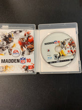 Load image into Gallery viewer, PLAYSTATION 3 PS3 EA SPORTS MADDEN 10 PREOWNED TESTED WORKS
