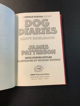 Load image into Gallery viewer, A MIDDLE SCHOOL STORY DOG DIARIES HAPPY HOWLIDAYS JAMES PATTERSON WITH STEVEN BUTLER PREOWNED
