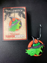 Load image into Gallery viewer, HORRORNAMENTS VINTAGE HALLOWITCH FLATBACK COLLECTIBLE ORNAMENT
