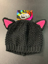 Load image into Gallery viewer, ELOPE BLACK CAT STRETCHY BEANIE
