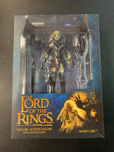 Load image into Gallery viewer, DIAMOND SELECT TOYS THE LORD OF THE RINGS DELUXE ACTION FIGURE WITH SAURON PARTS MORIA ORC
