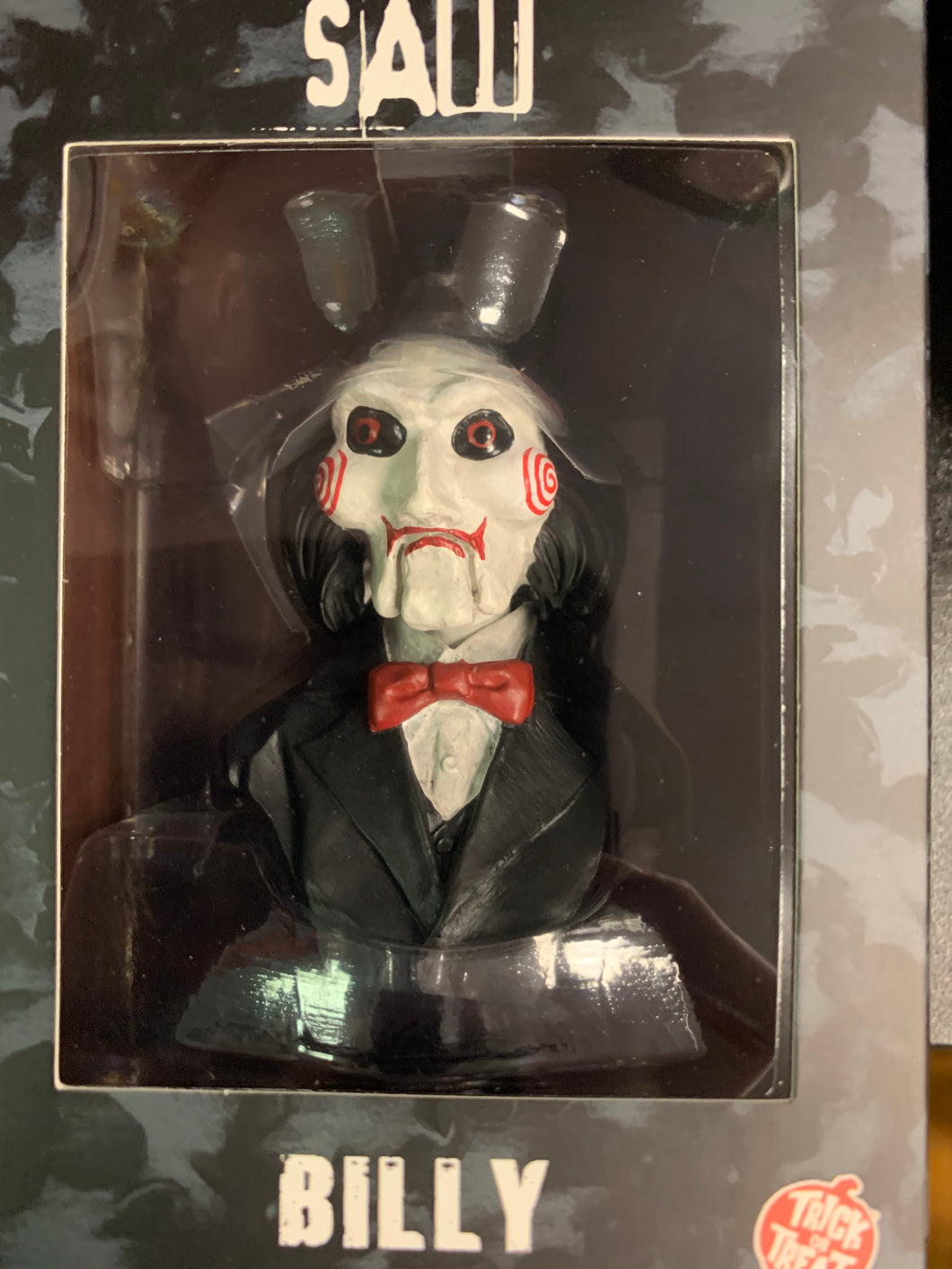 HOLIDAY HORRORS - SAW BILLY PUPPET ORNAMENT