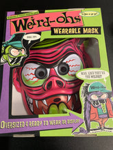 Load image into Gallery viewer, Weird-ohs Wade Wearable Mask- Ragin&#39; Red

