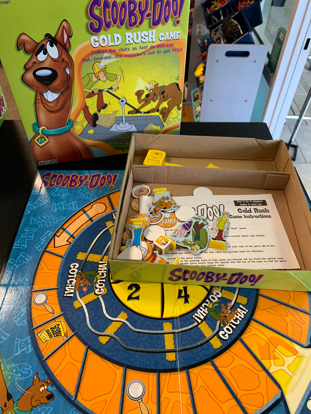 PRESSMAN SCOOBY-DOO GOLD RUSH GAME PREOWNED