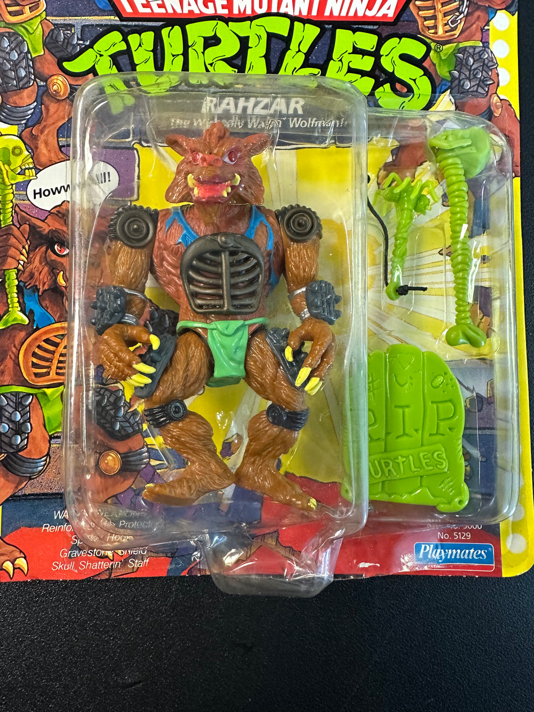 PLAYMATES TMNT RAHZAR 1989