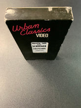 Load image into Gallery viewer, URBAN CLASSICS VIDEO CREEPOZOIDS 1987 VHS PREVIEW TAPE
