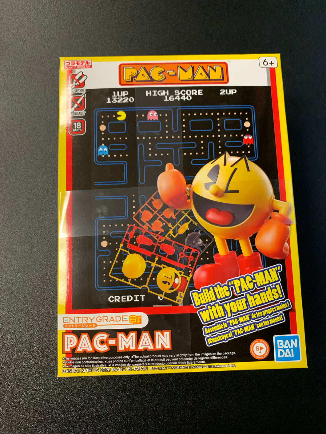 PAC-MAN PLASTIC MODEL KIT