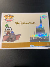 Load image into Gallery viewer, FUNKO POP RIDES GOOFY AT THE DUMBO THE FLYING ELEPHANT ATTRACTION WALT DISNEY WORLD 50th ANNIVERSARY 105
