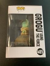Load image into Gallery viewer, FUNKO POP STAR WARS GROGU USING THE FORCE BABY YODA THE CHILD 485
