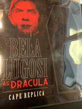 Load image into Gallery viewer, BELA LUGOSI AS DRACULA REPLICA CAPE
