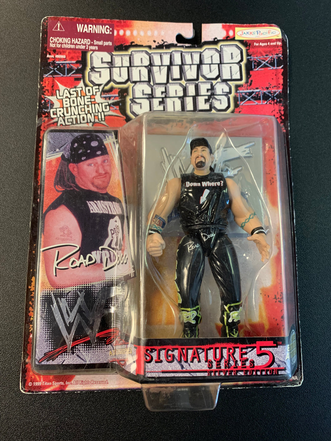 JAKKS PACIFIC WWF SURVIVOR SERIES ROAD DOGG