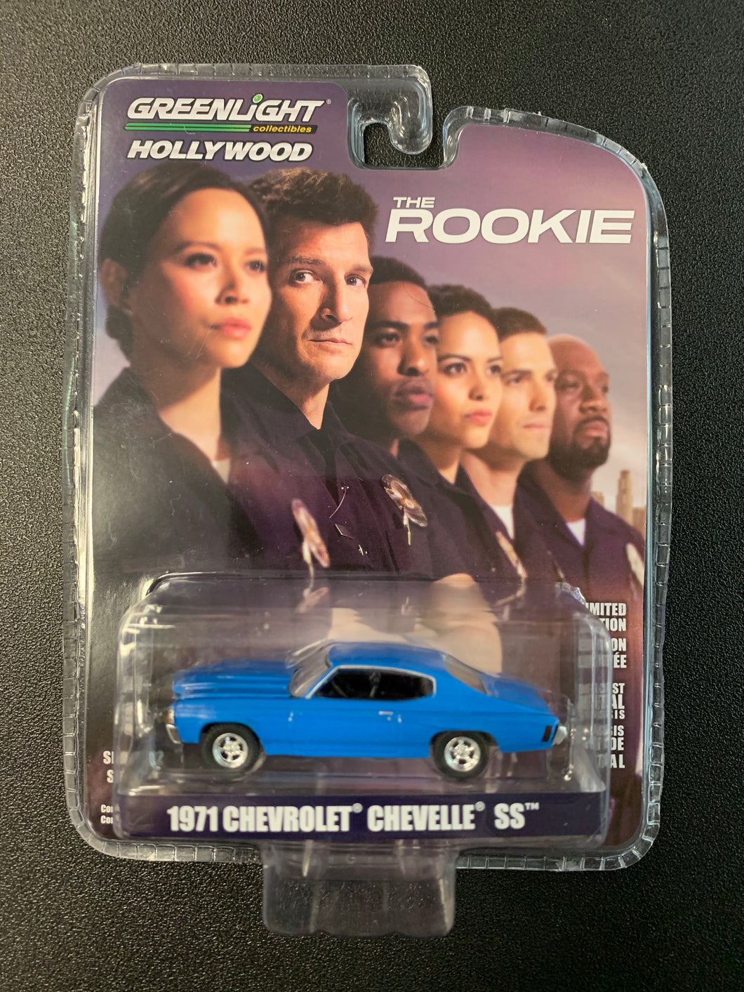 GREENLIGHT HOLLYWOOD THE ROOKIE 1971 CHEVROLET CHEVELLE SS