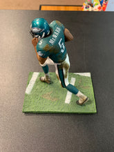 Load image into Gallery viewer, NFL EAGLES LOOSE MCNABB FIGURE WITH BASE GREEN JERSEY BROKEN BACK FOOT PEG
