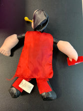 Load image into Gallery viewer, KELLYTOY 2004 POPEYE KNIGHT IN SHING ARMOUR PLUSH
