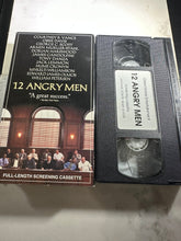 Load image into Gallery viewer, 12 ANGRY MEN FULL LENGTH SCREENING CASSETTE PREOWNED VHS

