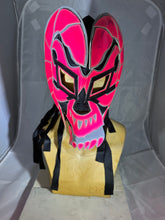 Load image into Gallery viewer, LUCHA NEON PINK RAM MASK WITH OUT TAGS
