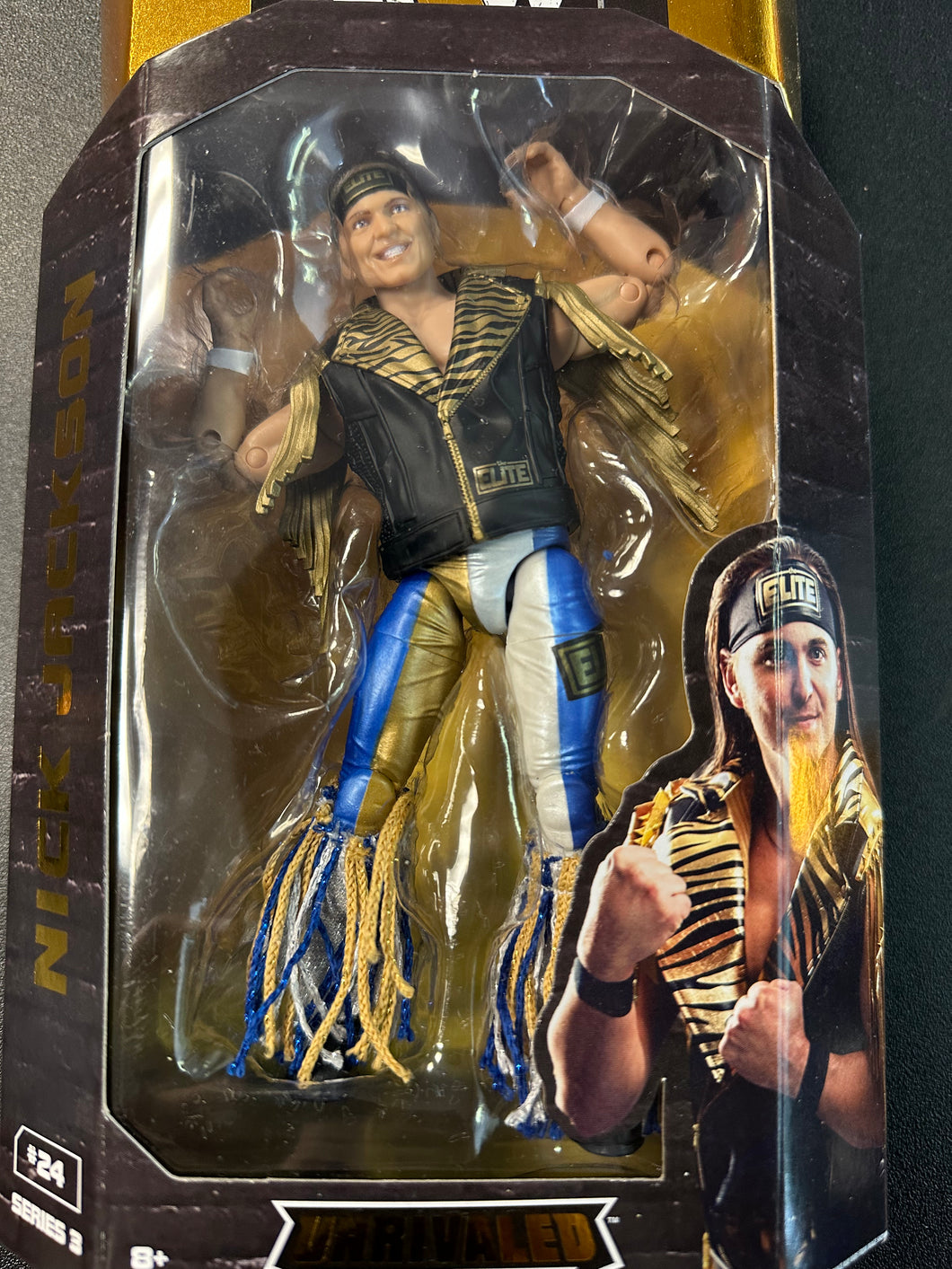 AEW UNRIVALED COLLECTION NICK JACKSON #24 SERIES 3