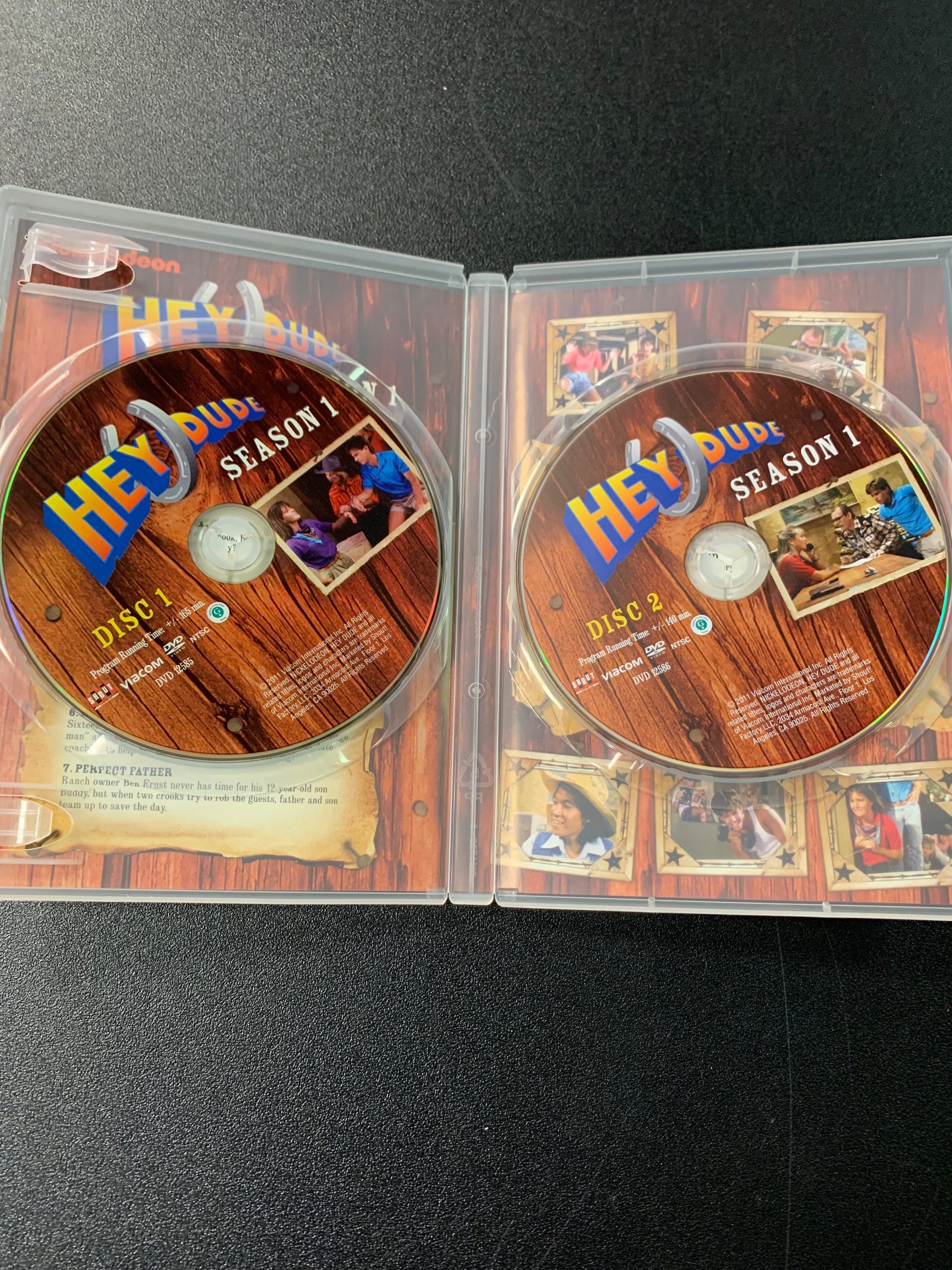 NICKELODEON HEY DUDE SEASON 1 2 DISC DVD PRE-OWNED – Hitchhiker Toys