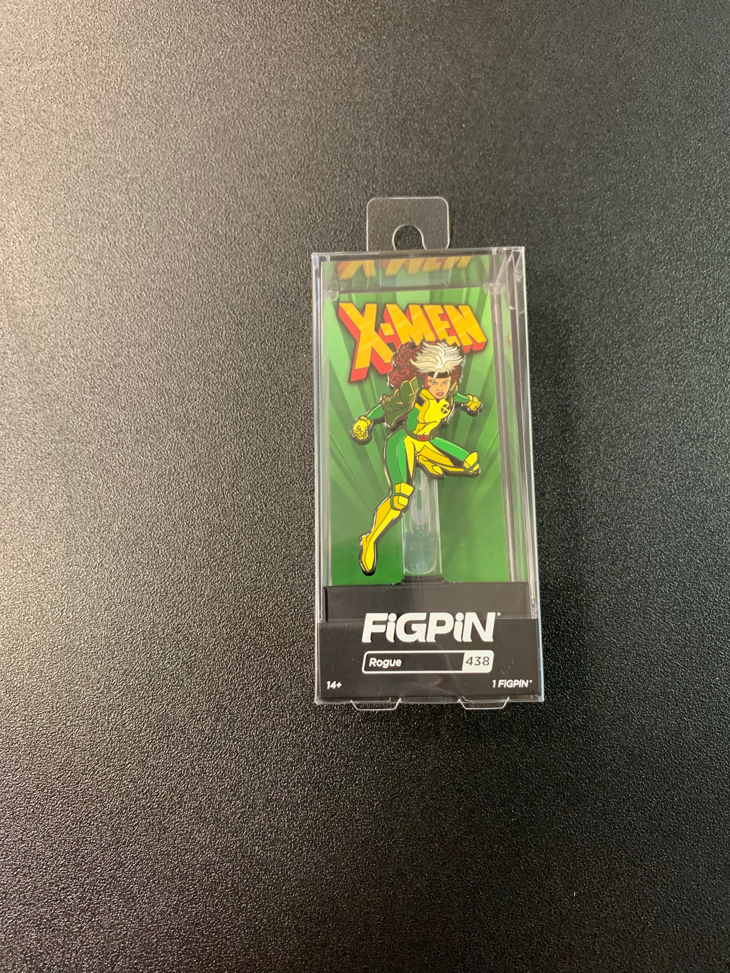 X-MEN ANIMATED ROGUE FIGPIN ENAMEL PIN