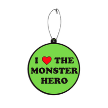 Load image into Gallery viewer, THE TOXIC AVENGER - I LOVE THE MONSTER HERO FEAR FRESHENER
