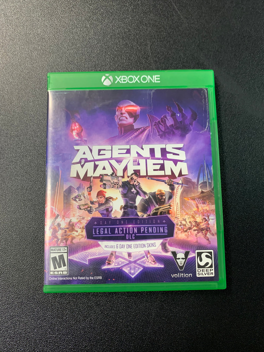 XBOX ONE AGENTS OF MAYHEM DAY ONE EDITION PREOWNED GAME