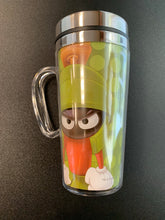 Load image into Gallery viewer, LOONEY TUNES MARVIN THE MARTIAN STAINLESS STEEL TRAVEL MUG
