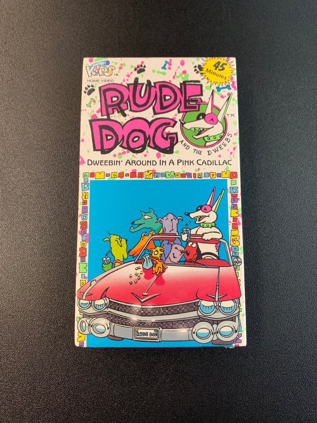 RUDE DOG DWEEBIN’ AROUND IN A PINK CADILLAC FACTORY SEALED VHS