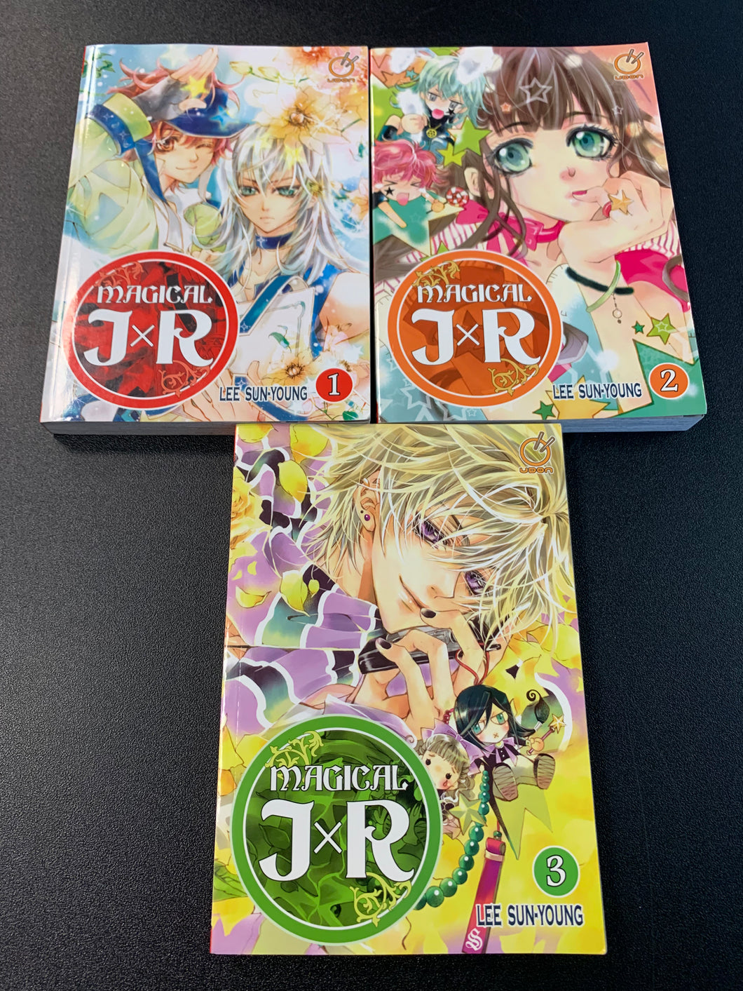 UDON MAGICAL JxR 1-3 SET OF 3 MANGA BY LEE SUN-YOUNG PREOWNED