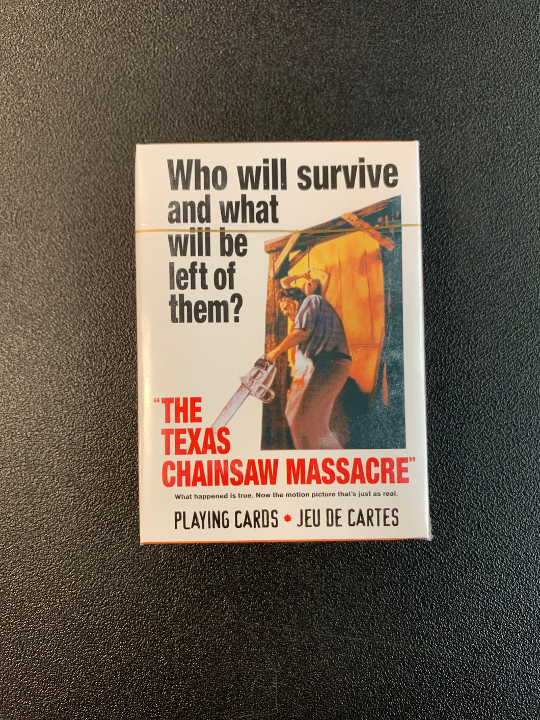 TEXAS CHAINSAW MASSACRE SEALED PLAYING CARDS