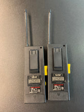 Load image into Gallery viewer, KID DIMENSIONS JURASSIC PARK WALKIE-TALKIES WITH ORIGINAL BOX WORKING
