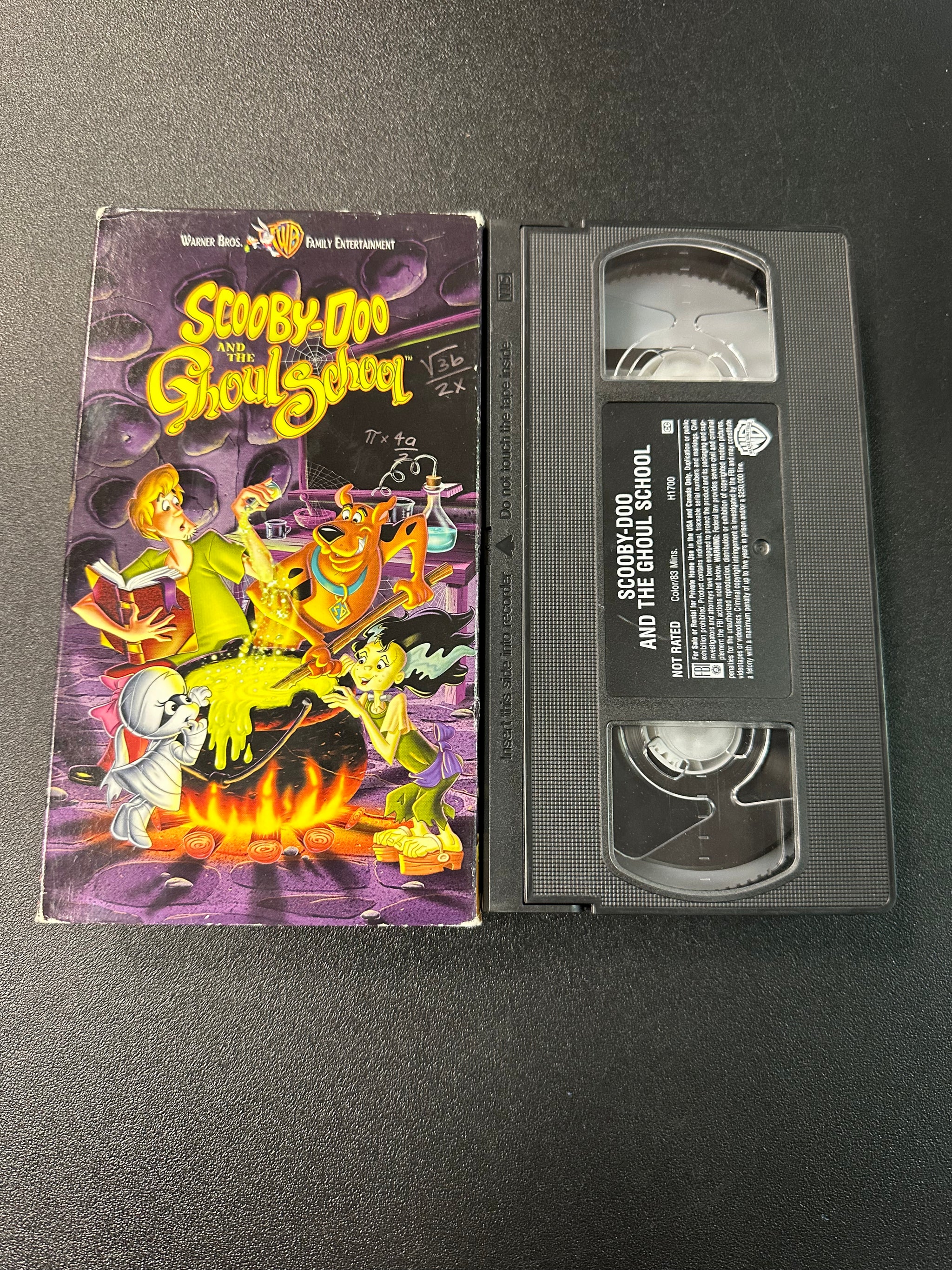 SCOOBY-DOO AND THE GHOUL SCHOOL PREOWNED VHS – Hitchhiker Toys