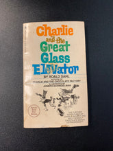 Load image into Gallery viewer, CHARLIE AND THE GREAT GLASS ELEVATOR BY ROALD DAHL BOOK FAIR EDITION Paperback 1981 Book
