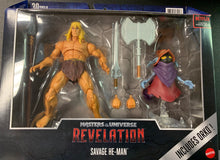 Load image into Gallery viewer, MASTERS OF THE UNIVERSE REVELATION SAVAGE HE-MAN 2021
