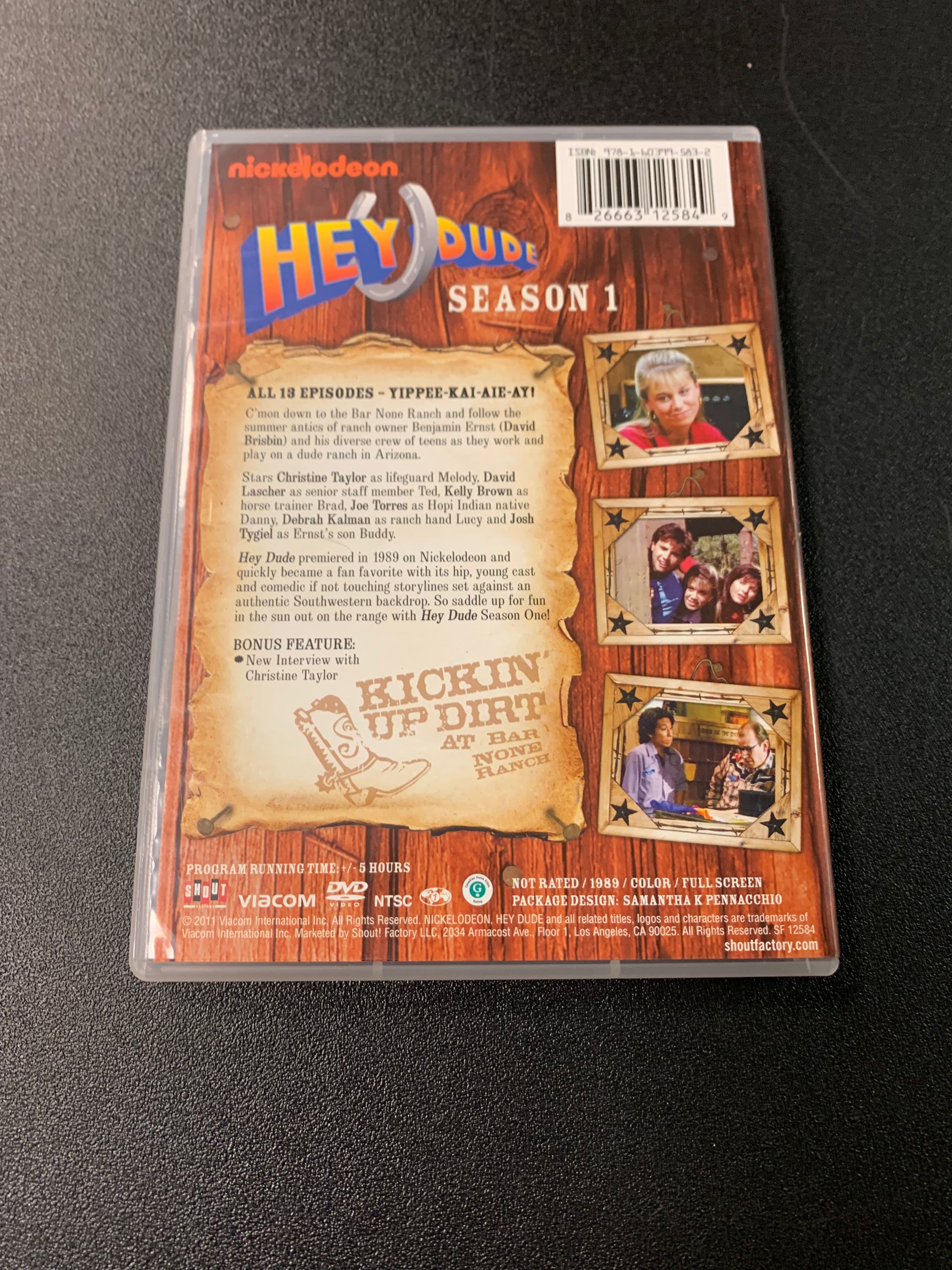NICKELODEON HEY DUDE SEASON 1 2 DISC DVD PRE-OWNED