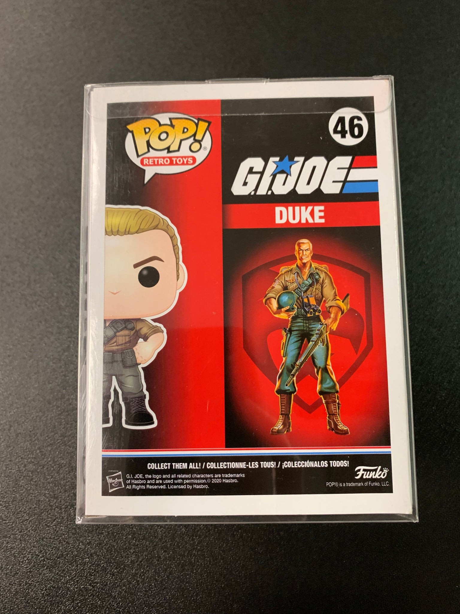 FUNKO POP RETRO TOYS G.I. JOE DUKE GAMESTOP EXCLUSIVE 46