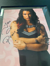 Load image into Gallery viewer, WRESTLING TARA &amp; POISON AUTOGRAPHED FRAMED 11x15
